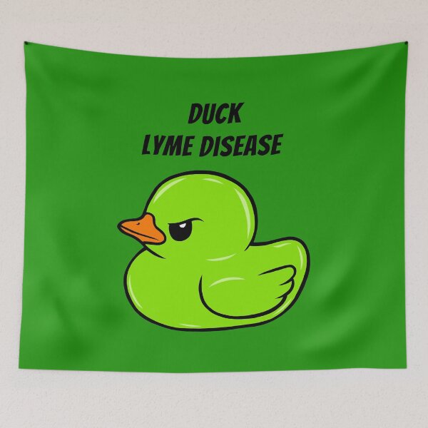 Artikelvorschau, Lyme-Borreliose bei Enten (grün) entworfen und verkauft von Chronic Illness Awareness Shop.