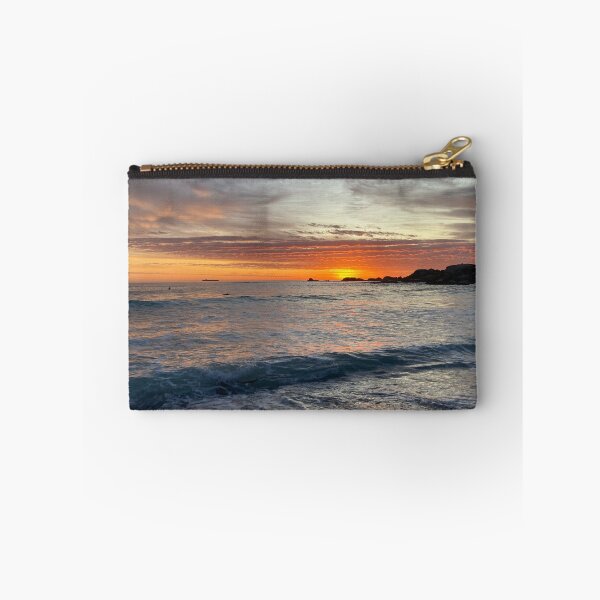 Item preview, Orange Sunset on the Ocean designed and sold by MoodyOwlArt.