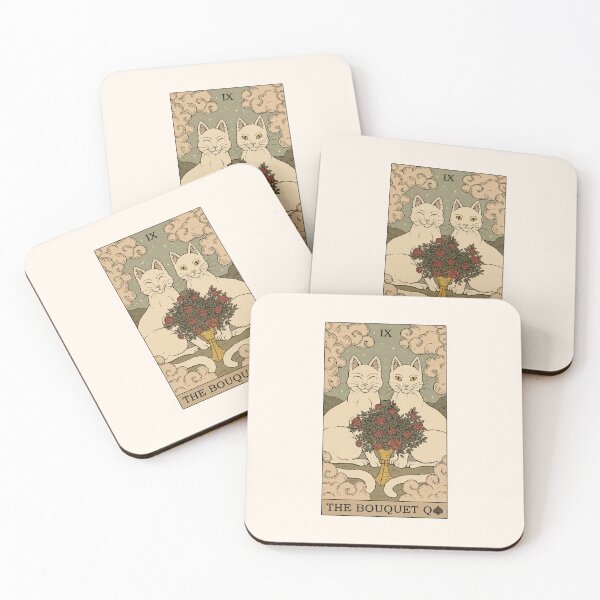 Item preview, The Bouquet - Cats Tarot designed and sold by Thiago Corrêa.