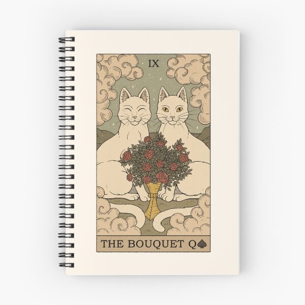 Item preview, The Bouquet - Cats Tarot designed and sold by Thiago Corrêa.