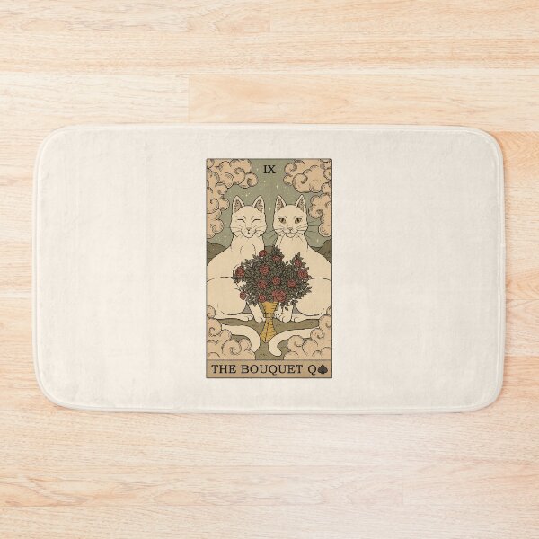 Item preview, The Bouquet - Cats Tarot designed and sold by Thiago Corrêa.