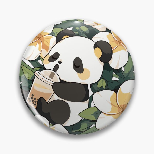Item preview, Cute Panda Boba Tea designed and sold by SweetClicks123.