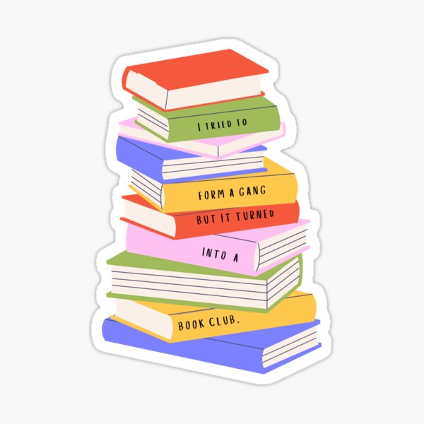 Artikel-Vorschau von Buchclubs = Gangs, designt und verkauft von WheatandWillow.