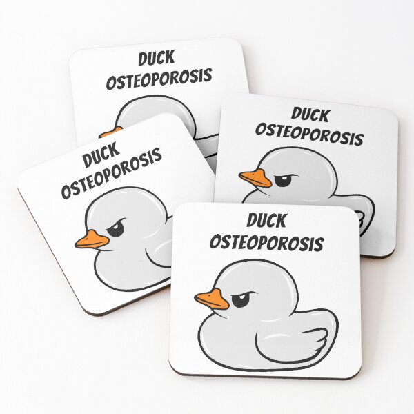 Artikelvorschau, Osteoporose bei Enten (weiß) entworfen und verkauft von CaitlynConnor.