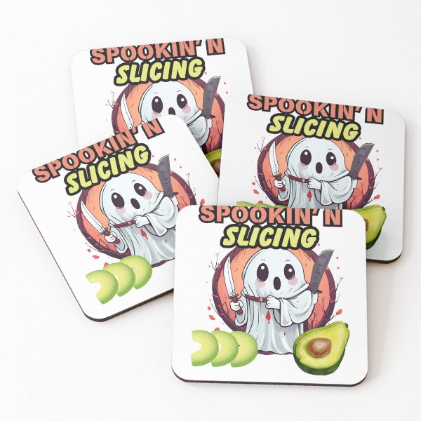 Item preview, Spokin' N Slicing, Avocado Ghost Slicer designed and sold by FroggyFly Designs.