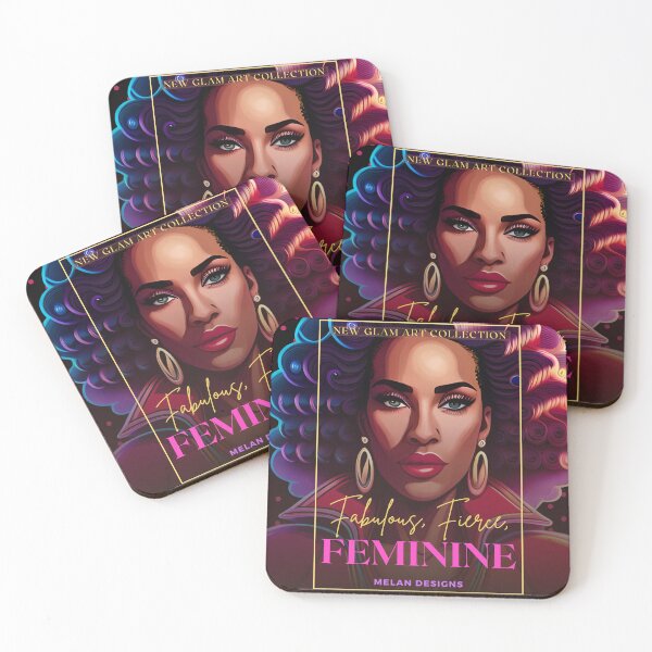 Item preview, Fabulous Fierce Feminine Glam Art Collection Melan Designs designed and sold by Melan Designs.