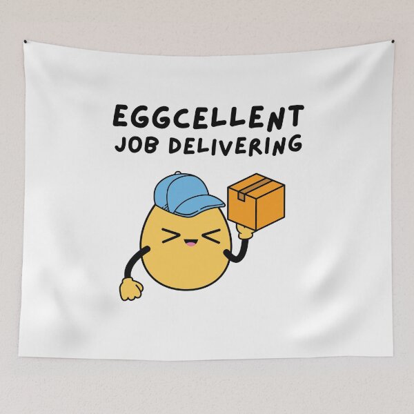 Item preview, Eggcellent Job Delivering designed and sold by HIISESSOL.