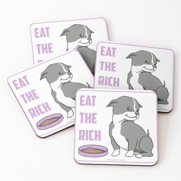 Item preview, Eat the Rich designed and sold by High Time for Pie.