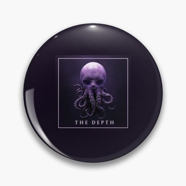 Item preview, The depth, the octopus, the skull, creepy octopus, deep web designed and sold by silent-violin.