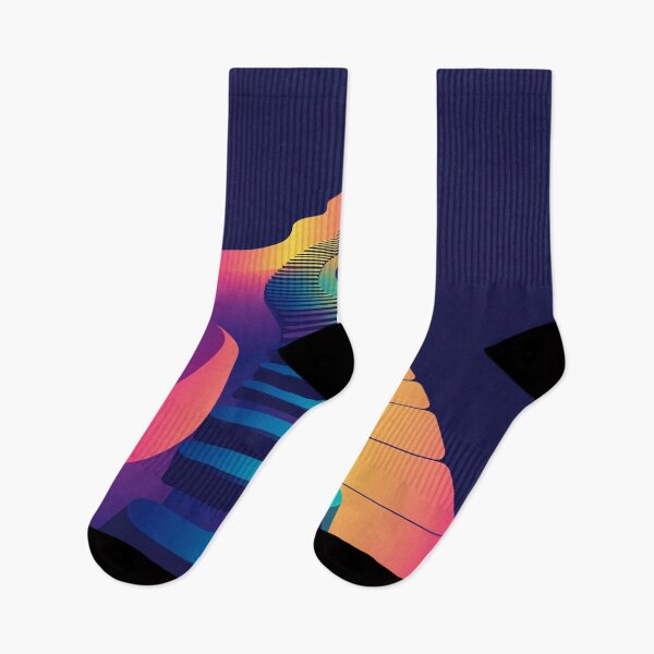 Item preview, wavy psychedelic keyboard print designed and sold by dcrc.