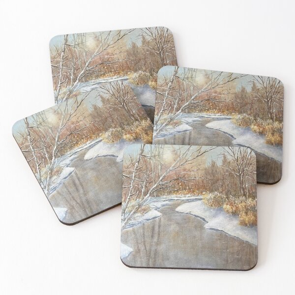 Item preview, Winter on Sourdough Creek, Bozeman, MT designed and sold by Duncan Bullock.