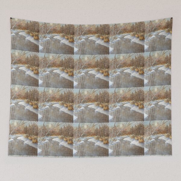 Item preview, Winter on Sourdough Creek, Bozeman, MT designed and sold by Duncan Bullock.