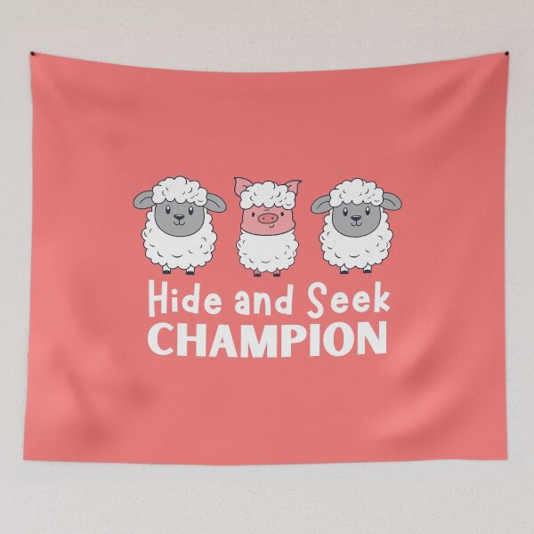 Item preview, Hide and Seek Champion designed and sold by HIISESSOL.
