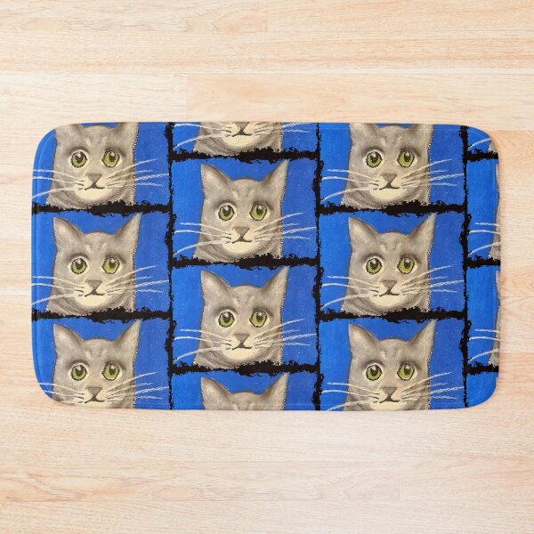 Item preview, Gray Tabby Cat (tattered version) designed and sold by ByToriKelley.