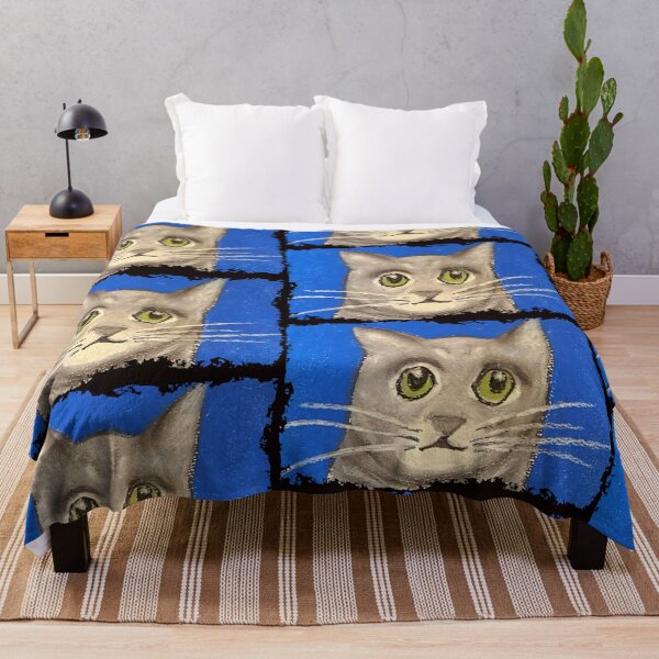 Item preview, Gray Tabby Cat (tattered version) designed and sold by ByToriKelley.