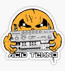 acid tekno Sticker