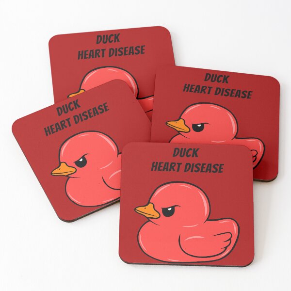 Item preview, Duck Heart Disease (Red) designed and sold by CaitlynConnor.