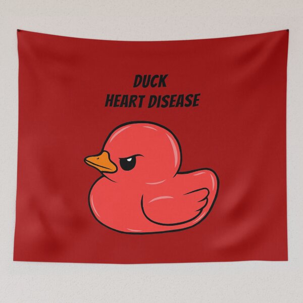 Item preview, Duck Heart Disease (Red) designed and sold by CaitlynConnor.