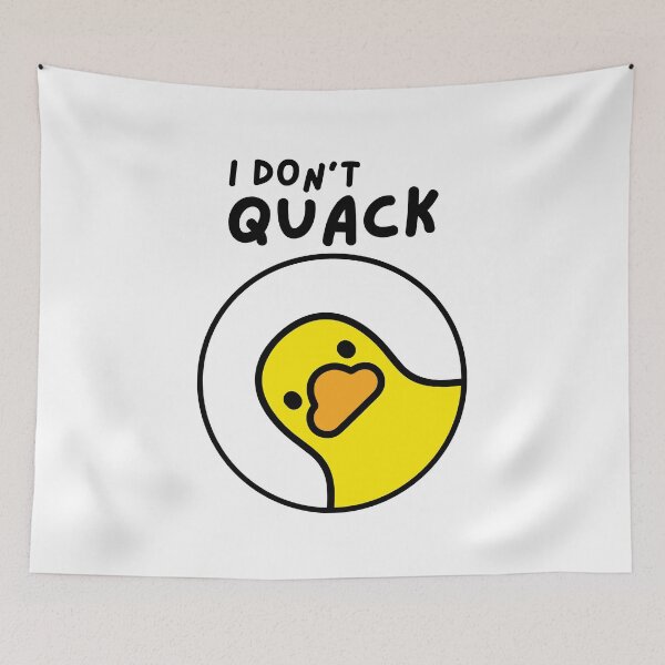 Item preview, Rubber Duck Dont Quack designed and sold by HIISESSOL.