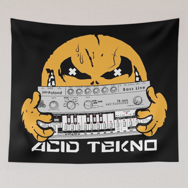Item preview, acid tekno designed and sold by opticdrift.