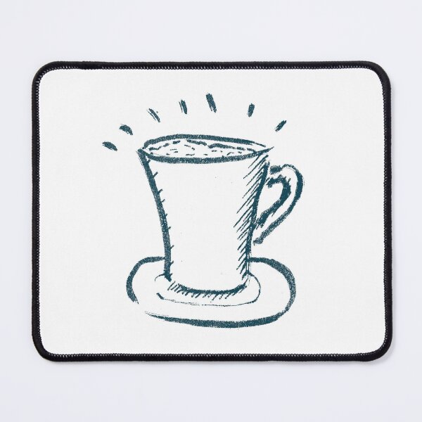 Item preview, Coffee Magic Deep Teal designed and sold by MagentaTwilight.