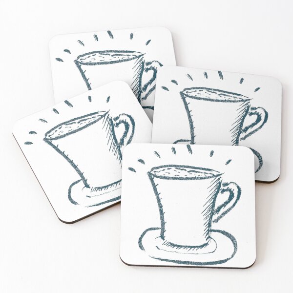 Item preview, Coffee Magic Deep Teal designed and sold by MagentaTwilight.