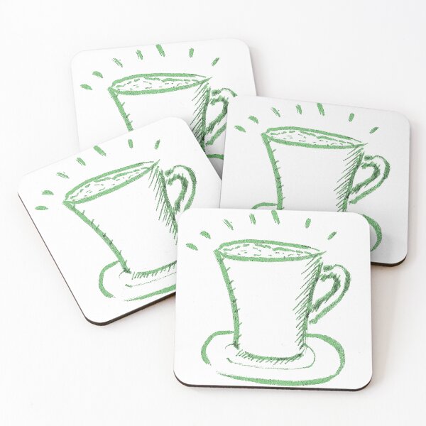 Item preview, Coffee Magic Lime and Black designed and sold by MagentaTwilight.