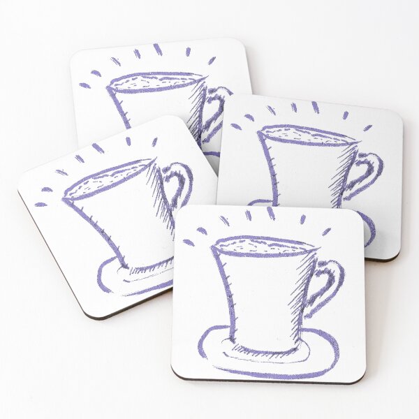 Item preview, Coffee Magic Lavender and Black designed and sold by MagentaTwilight.