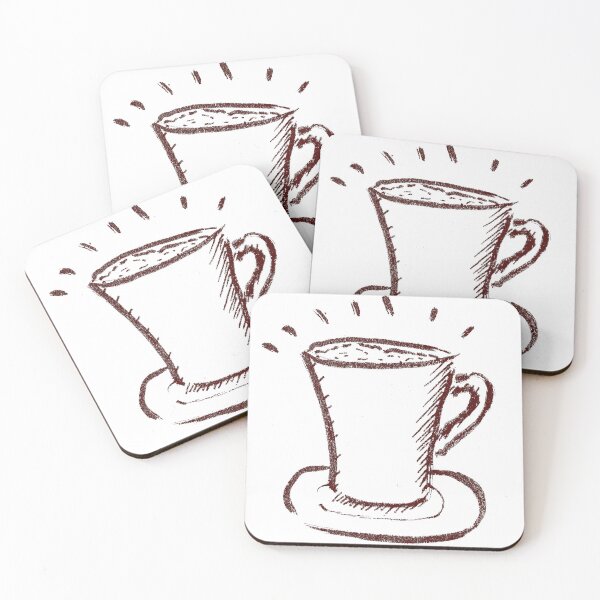 Item preview, Coffee Magic  Deep Burgundy designed and sold by MagentaTwilight.