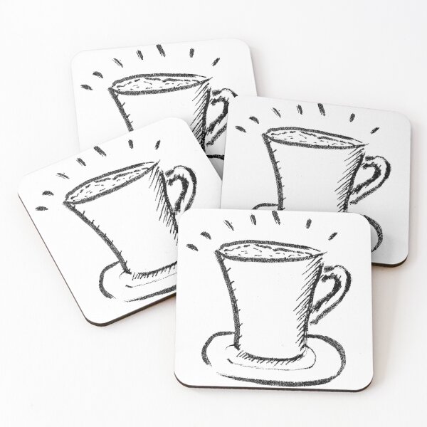 Item preview, Coffee Magic Black designed and sold by MagentaTwilight.