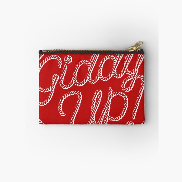Item preview, Giddy-Up (White on Red) designed and sold by Justin Ellis.