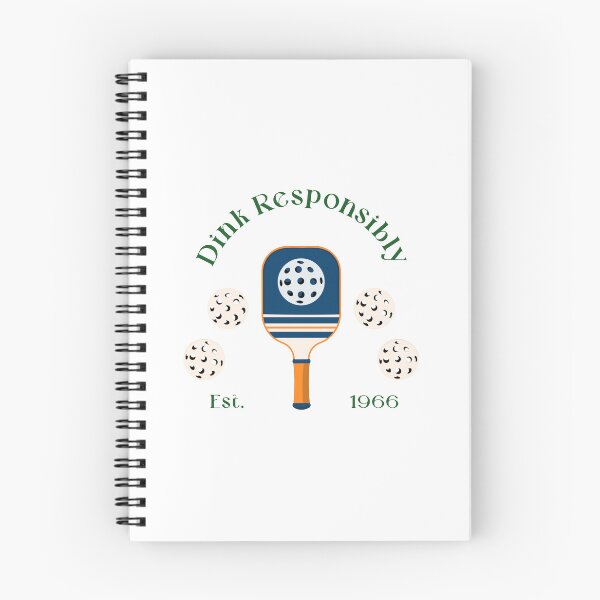 Item preview, “Dink Responsibly: Play Smart, Play Fun” Pickleball designed and sold by Kaehaniz.