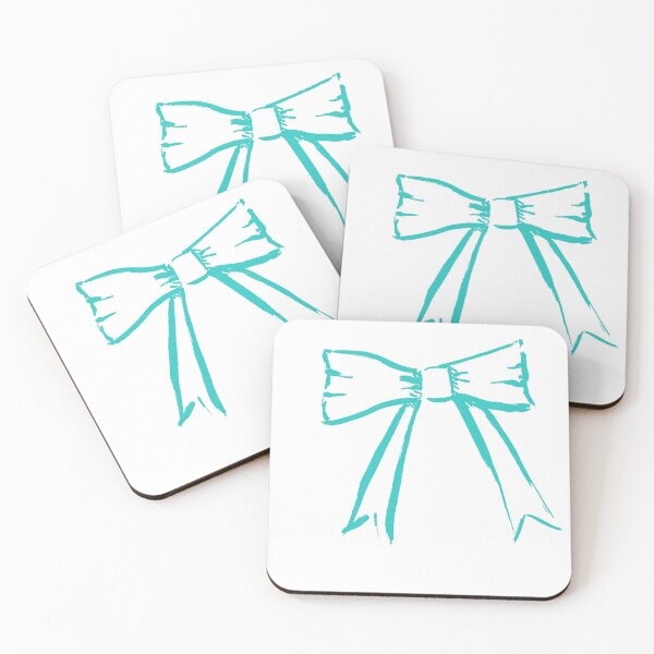 Item preview, Hanging Bow Aquamarine designed and sold by MagentaTwilight.