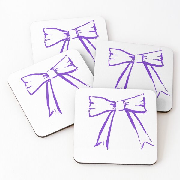 Item preview, Hanging Bow Purple designed and sold by MagentaTwilight.