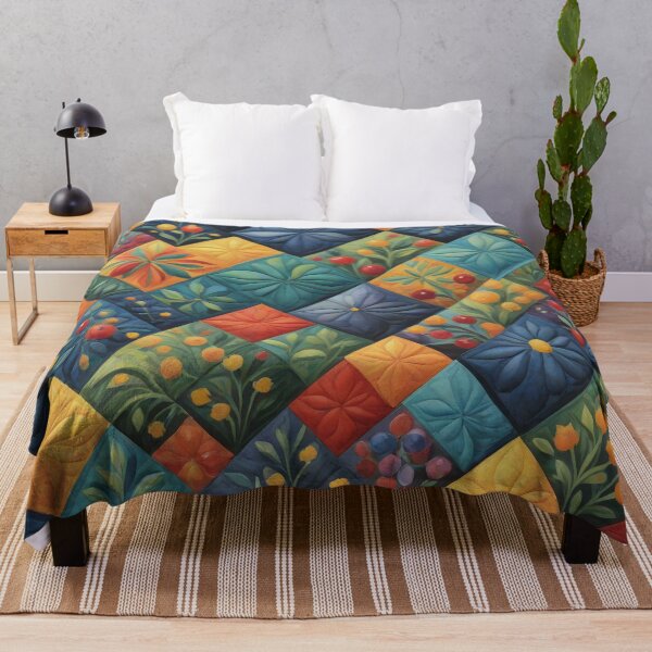 Item preview, Colorful Quilting Pattren - Quilting Lover - Funny Quilter designed and sold by Wiss2Arts.