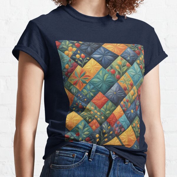 Item preview, Colorful Quilting Pattren - Quilting Lover - Funny Quilter designed and sold by Wiss2Arts.