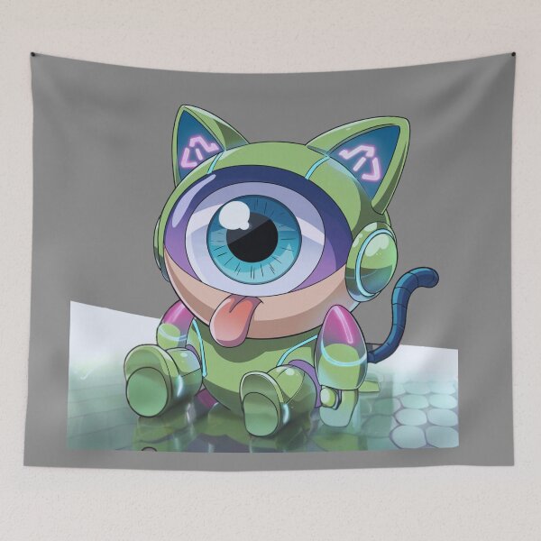 Item preview, A cute chibi-style robotic eyeball designed and sold by PattaZone.