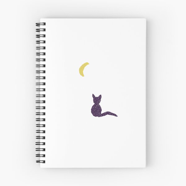 Item preview, Kitty with the Moon cut out designed and sold by MagentaTwilight.