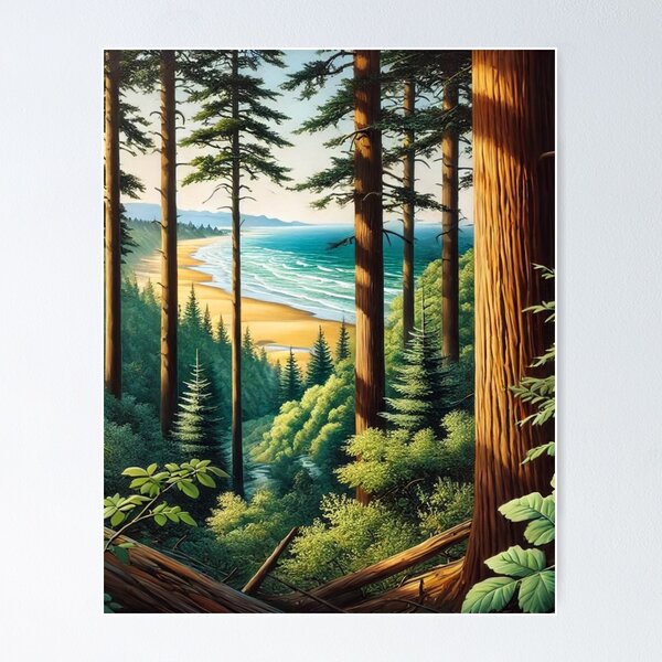 Item preview, Nature of the Forest and the Sea designed and sold by chanisharose.