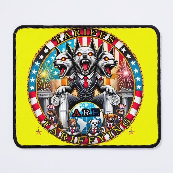 Item preview, Cerberus of Capitalism: Tariffs Are Tariffying designed and sold by MavsBrBa69.
