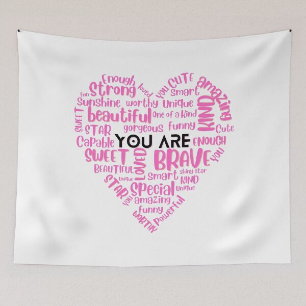 Item preview, you are amazing, strong, enough.... you are YOU! designed and sold by lemamis.