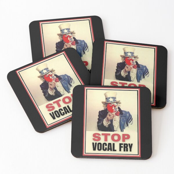 Item preview, Stop Vocal Fry Trump Uncle Sam designed and sold by Flirt-Teez.