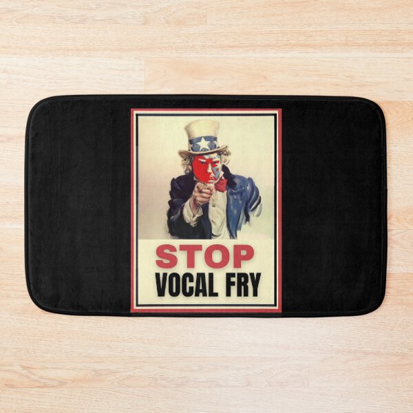 Item preview, Stop Vocal Fry Trump Uncle Sam designed and sold by Flirt-Teez.