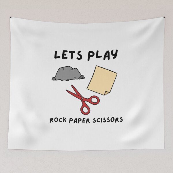 Item preview, Play Rock Paper Scissors designed and sold by HIISESSOL.