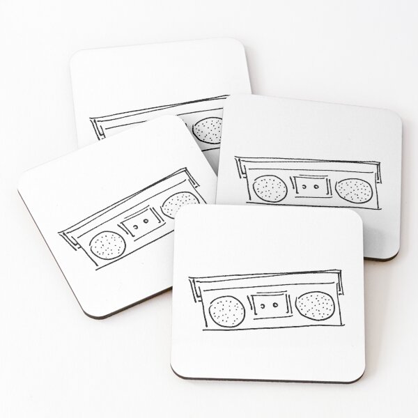 Item preview, Casette Player 80s Black designed and sold by MagentaTwilight.