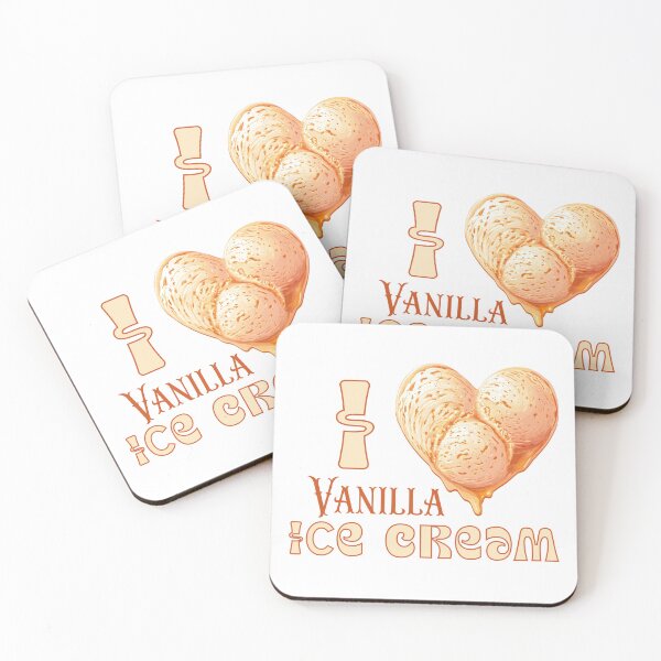 Item preview, I Love Vanilla Ice Cream designed and sold by DigitalToast.