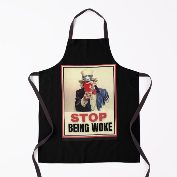 Item preview, Stop Being Woke Trump Uncle Sam designed and sold by Flirt-Teez.
