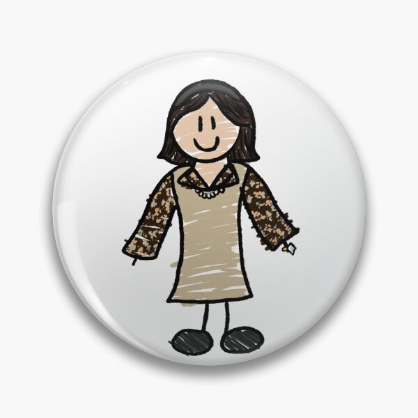Item preview, Vivian Stick Figure designed and sold by RoserinArt.