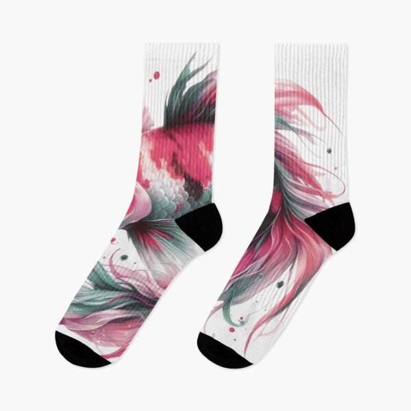 Item preview, Koi Fish Watercolor designed and sold by FLATVAC STICKER.