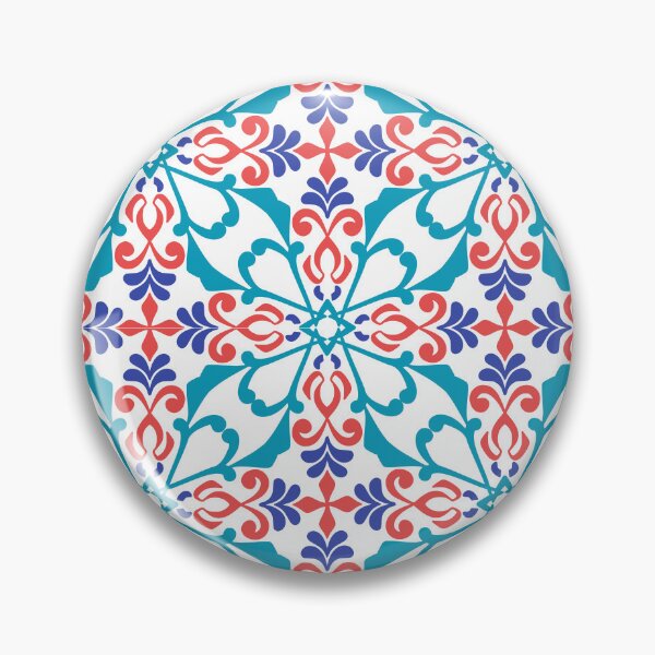 Item preview, Damask Turkish tiles and Spanish pottery pattern. designed and sold by RIYA SIRI.